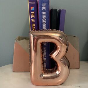 Rose gold metallic "balloon" B 🎈